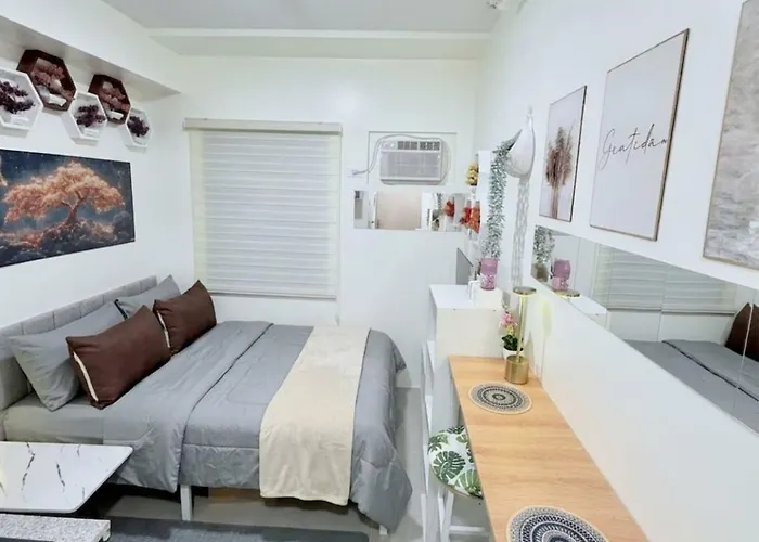 Cozy Near Araneta With Smartlock, Netflix, And Wifi *