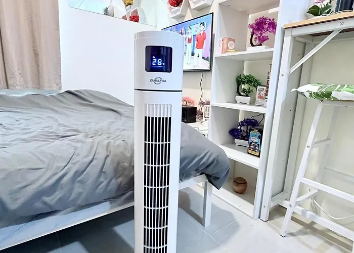 Cozy Near Araneta With Smartlock, Netflix, And Wifi *